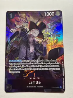 Laffitte OP09-095 Rare Premium Card Collection Best Vol 4 ENGLISH NM One Piece - Image 1