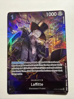 Laffitte OP09-095 Rare Premium Card Collection Best Vol 4 ENGLISH NM One Piece - Image 3