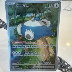 Pokemon Scarlet Violet 151 Snorlax 051 Promo Card SEALED - Image 1