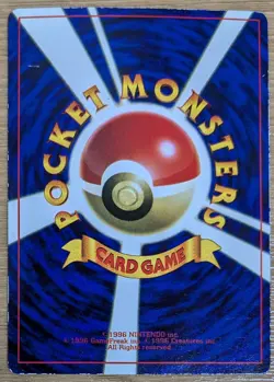 Giovanni's Nidoking Pokemon Card Corocoro No.034 Old Back From Japan - Image 2