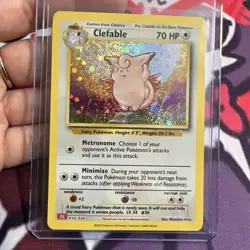 Clefable 014/034 Trading Card Game Classic Holo - Image 1
