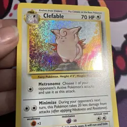 Clefable 014/034 Trading Card Game Classic Holo - Image 3