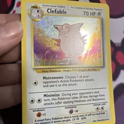 Clefable 014/034 Trading Card Game Classic Holo - Image 4