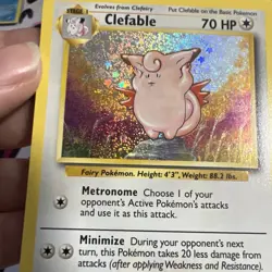 Clefable 014/034 Trading Card Game Classic Holo - Image 5