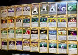 Japanese Pokemon Cards Lot – Trainer/Energy Type – Vintage/Early Era – 75 cards - Image 1