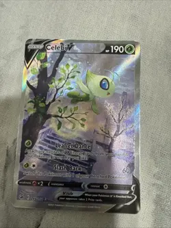 Pokemon TCG Celebi v Fusion Strike Alternate Art Card 245/264 NM Condition - Image 1
