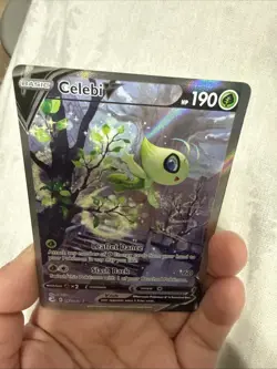 Pokemon TCG Celebi v Fusion Strike Alternate Art Card 245/264 NM Condition - Image 4