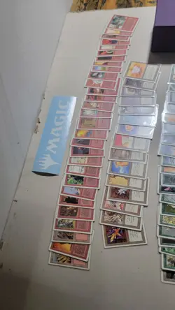 Vintage Mtg ALL REVISED collection No DUPS Over 150 Cards + Deck Box Rare Magic - Image 2