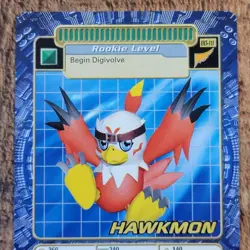 Hawkmon BO-111 Digimon Vintage 2000 Bandai Digi-Battle Trading Card Series 3 - Image 1