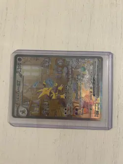Pokemon Alakazam EX TCG Card 201/165 SV Scarlet & Violet 151 NM Condition - Image 1