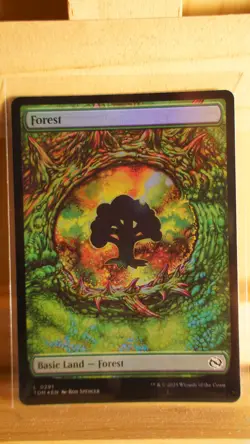 Basic Forest (0291) - NM - Foil - Tarkir:Dragonstorm - MTG - Image 1