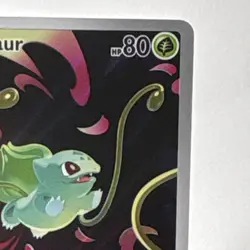 Pokemon Bulbasaur 133/132 Me01: Mega Evolution Illustration Rare Holo Mashu - Image 3