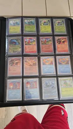 Scarlet & Violet 151, Complete Master Set + Promos. Pokemon TCG Toploader Binder - Image 2