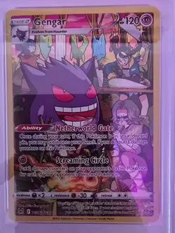 2022 Pokemon Lost Origin Gengar Trainer Gallery #TG06 PSA 9 Mint - Image 2