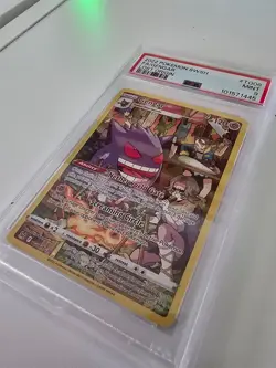 2022 Pokemon Lost Origin Gengar Trainer Gallery #TG06 PSA 9 Mint - Image 3