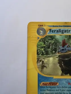 Feraligatr Non Holo 47/165 Pokemon Expedition (Damaged) - Image 3