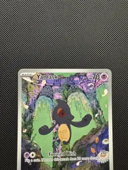 Pokemon TCG Yamask 122/086 Sv: White Flare Illustration Rare Near Mint - Image 3