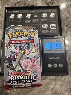 21.92g! Pokemon Prismatic Evolution Booster Pack -Possible SIRU - Image 1