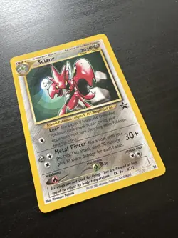 Pokemon TCG Scizor Black Star Promo 33 - LP - Image 1