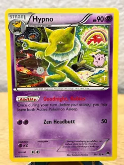 BREAKpoint Hypno 51/122 Rare Pokemon NM/M - Image 1