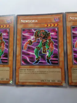 Playset: 3x Newdoria PGD-057 (Rare, Unlimited, Lightly Played / LP) Yugioh - Image 2