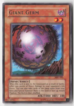 Yugioh - Giant Germ MRL-085 Unlimited - Magic Ruler - Image 1