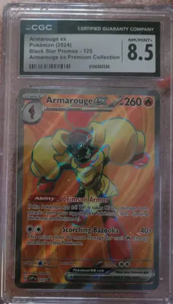 Armarouge EX 125 Sv: Scarlet & Violet Promo Cards Holo CGC 8.5 - Image 1