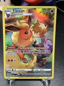 Flareon Brilliant Stars Trainer Gallery TG01 Ultra Rare Pokemon Card T3-542 - Image 1