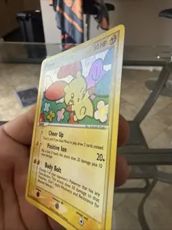 Plusle Holo Rare LP 2006 Pop Series 3 Vintage Pokemon TCG Card 5/17 Nm - Image 3