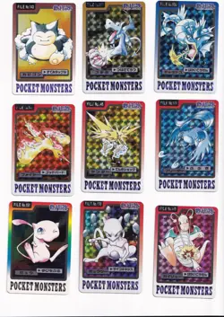 Pokemon Carddass 3/4 151 Master Deck Pocket Monsters Japanese 1997 All 151 Cards - Image 3