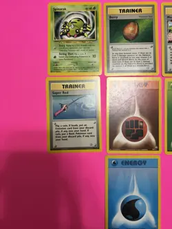 Lot Of 13 Pokemon Neo Genesis Cards-Vintage 2000 Wizards Of The Coast, NM-HP - Image 4