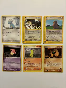 Vintage Pokemon. 6 Card Lot. Cards In Picture. - Image 1