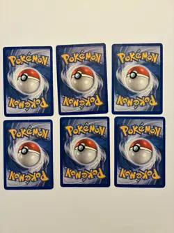Vintage Pokemon Card Lot. 6 Cards Included. - Image 2