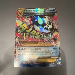 Pokemon Primal Kyogre EX Full Art Promo Holo 055/160 Jumbo Cards Oversized - Image 1