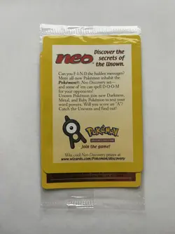 SEALED Entei 34/53 WOTC Promo Reverse Holo Pokemon Card - Image 1