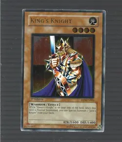 Yugioh King's Knight EEN-EN006 Ultimate Rare 1st Edition NM-MT - Image 1