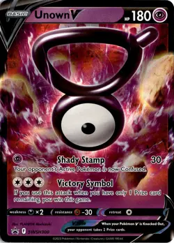 Unown V SWSH300 Near Mint - SWSH: Sword & Shield Promo Cards - Image 1