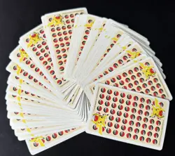 1998 Japanese Pokemon Stadium N64 3D Poker Playing Cards Yellow Pikachu etc - Image 2