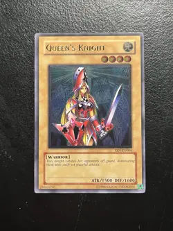 YUGIOH • QUEEN’S KNIGHT • ULTIMATE RARE • EEN-EN004 • UNLIMITED • NM - Image 2