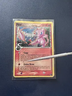 DAMAGED Mew - Inverted Back Error Holo -3/17 Delta Species Pop Series 5 -Pokemon - Image 3