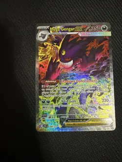Mega Gengar Ex 284/217 SIR Ascended Heroes Pokemon - Special Illustration Rare - Image 1