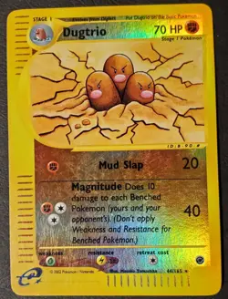 Dugtrio 044/165 Expedition Base Set Reverse Holo | Pokemon TCG - Image 1