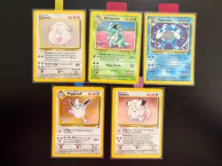Vintage Pokemon TCG Lot- Base 2 Holos w/🌀 - Image 1