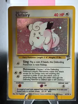 Vintage Pokemon TCG Lot- Base 2 Holos w/🌀 - Image 3