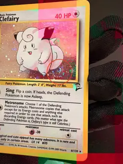 Vintage Pokemon TCG Lot- Base 2 Holos w/🌀 - Image 4