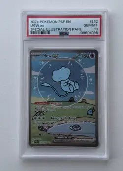 Pokemon Mew EX Bubble Mew PSA 10 Gem Mint 232/091 - Image 1