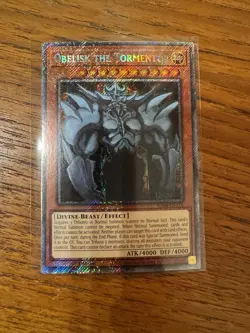 Obelisk The Tormentor RA04-EN116 Platinum Secret Rare Yu-Gi-Oh! Mint - Image 1