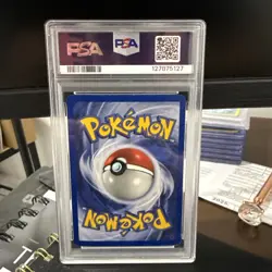 2000 Pokemon Gym Heroes Rocket's Syther #13 Holo PSA 5 Centered - Image 2