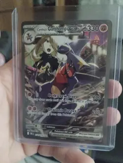 Cynthia's Garchomp EX 232/182 Sir Destined Rivals English Edition Pokemon TCG NM - Image 1