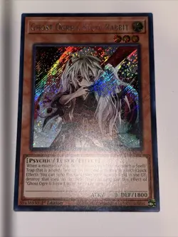 Yu-gi-oh! Ghost Ogre & Snow Rabbit Secret Rare RA04-EN015 1st Edition - Image 1